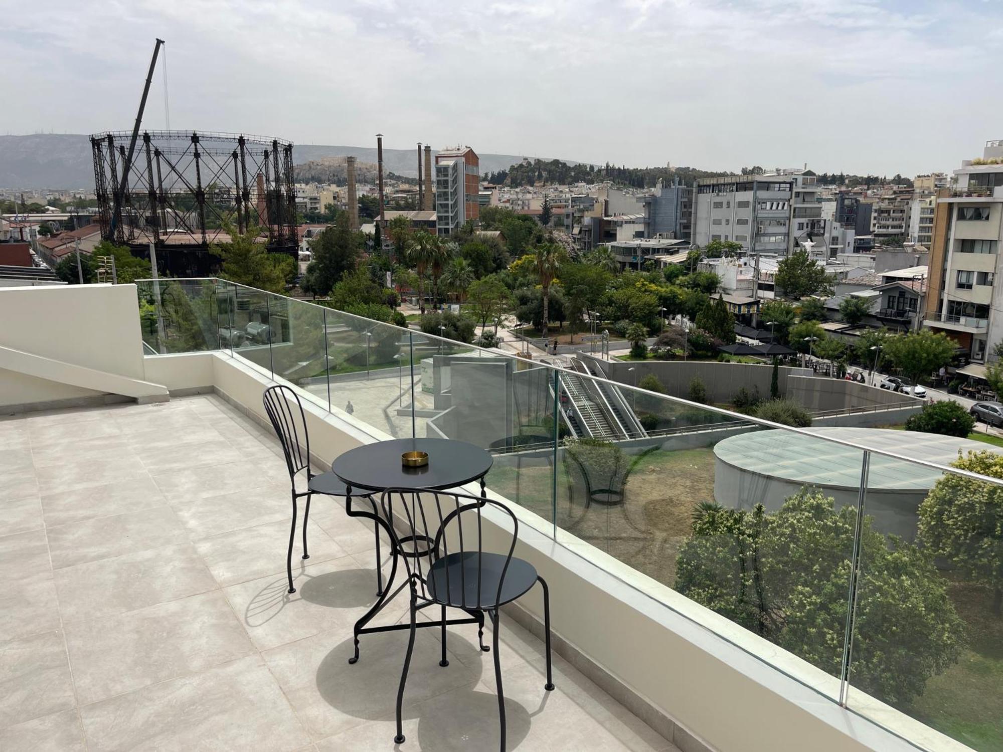 Acropolis View Luxurious Studio Living Athen Exterior foto