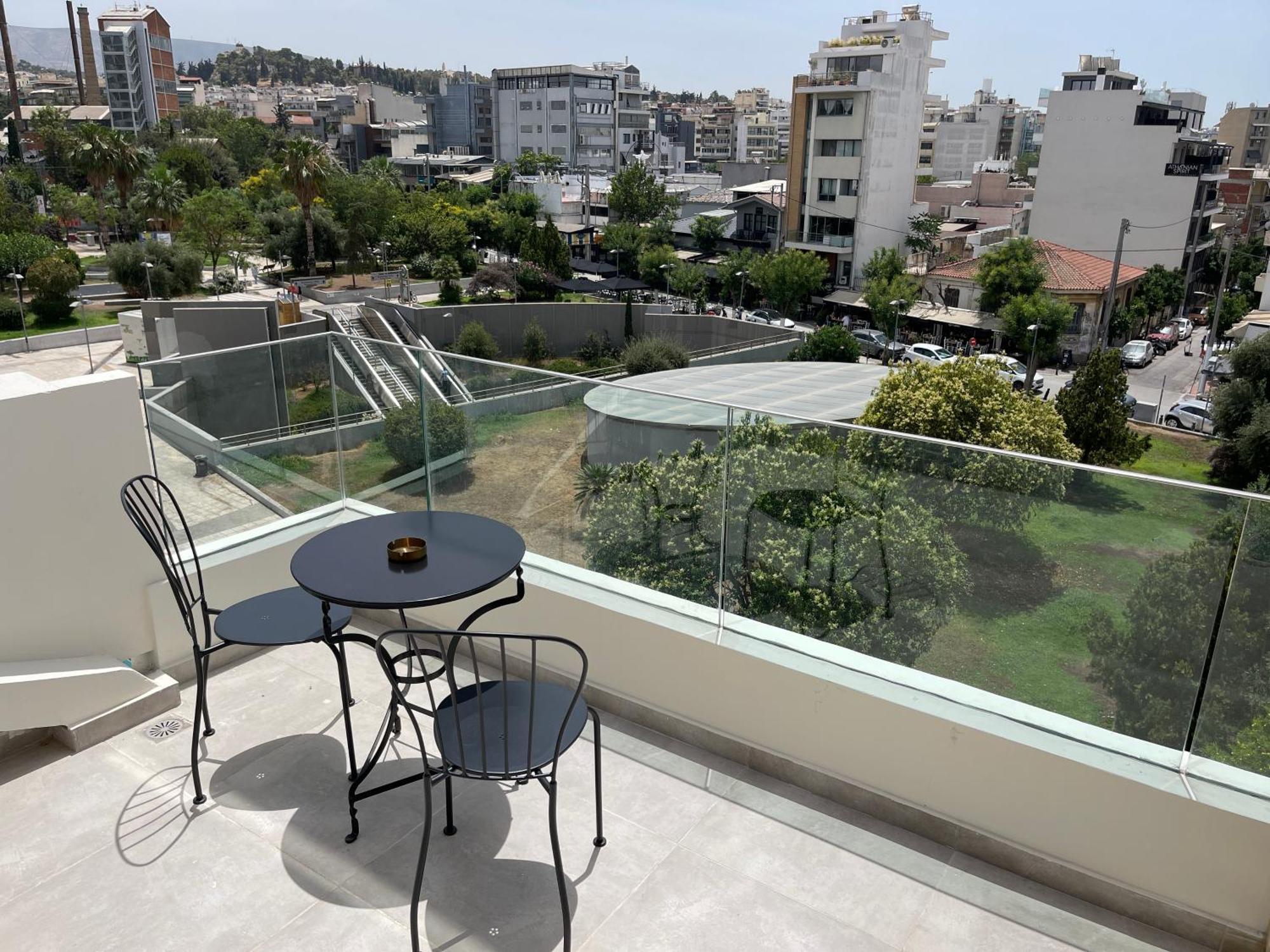 Acropolis View Luxurious Studio Living Athen Exterior foto