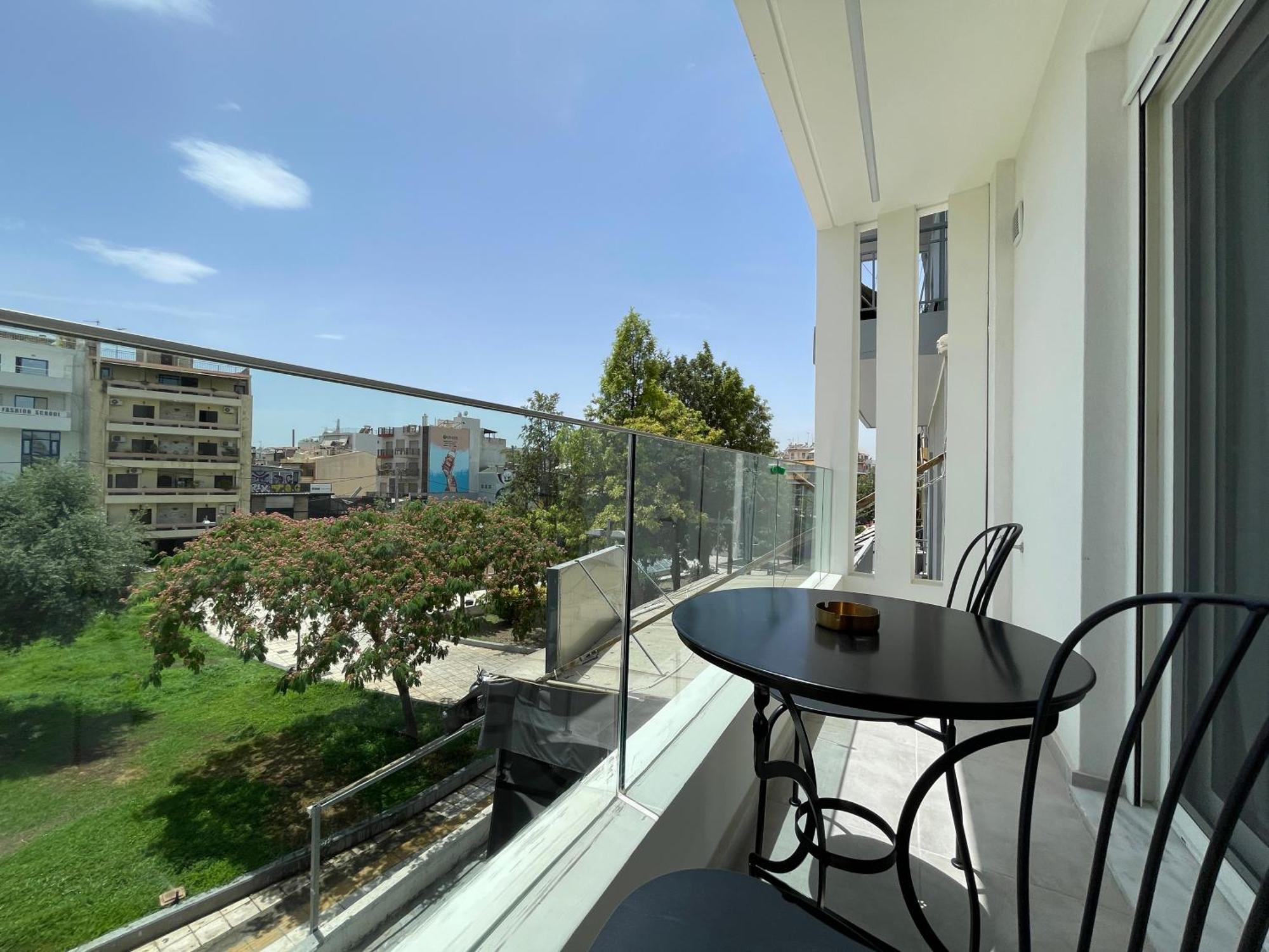 Acropolis View Luxurious Studio Living Athen Exterior foto